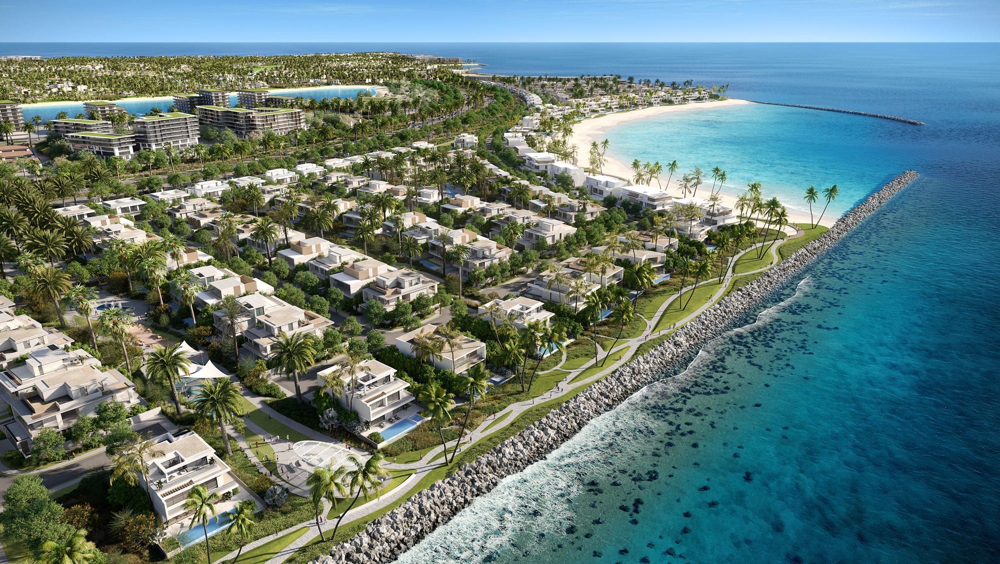Nakheel waterfront communities in Dubai