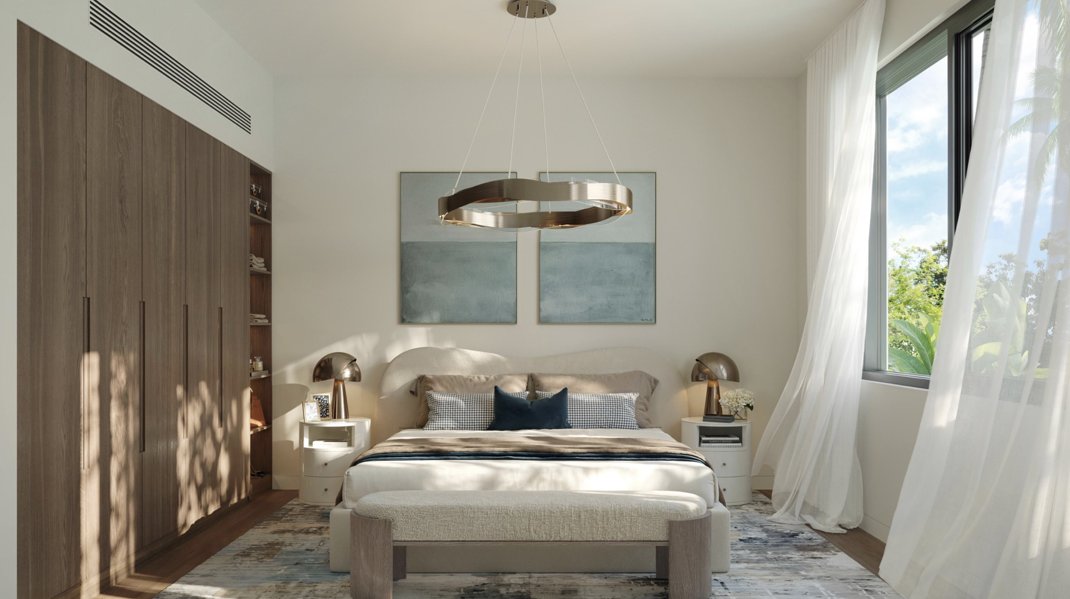 Twin villas at Greenwoods by Aldar
