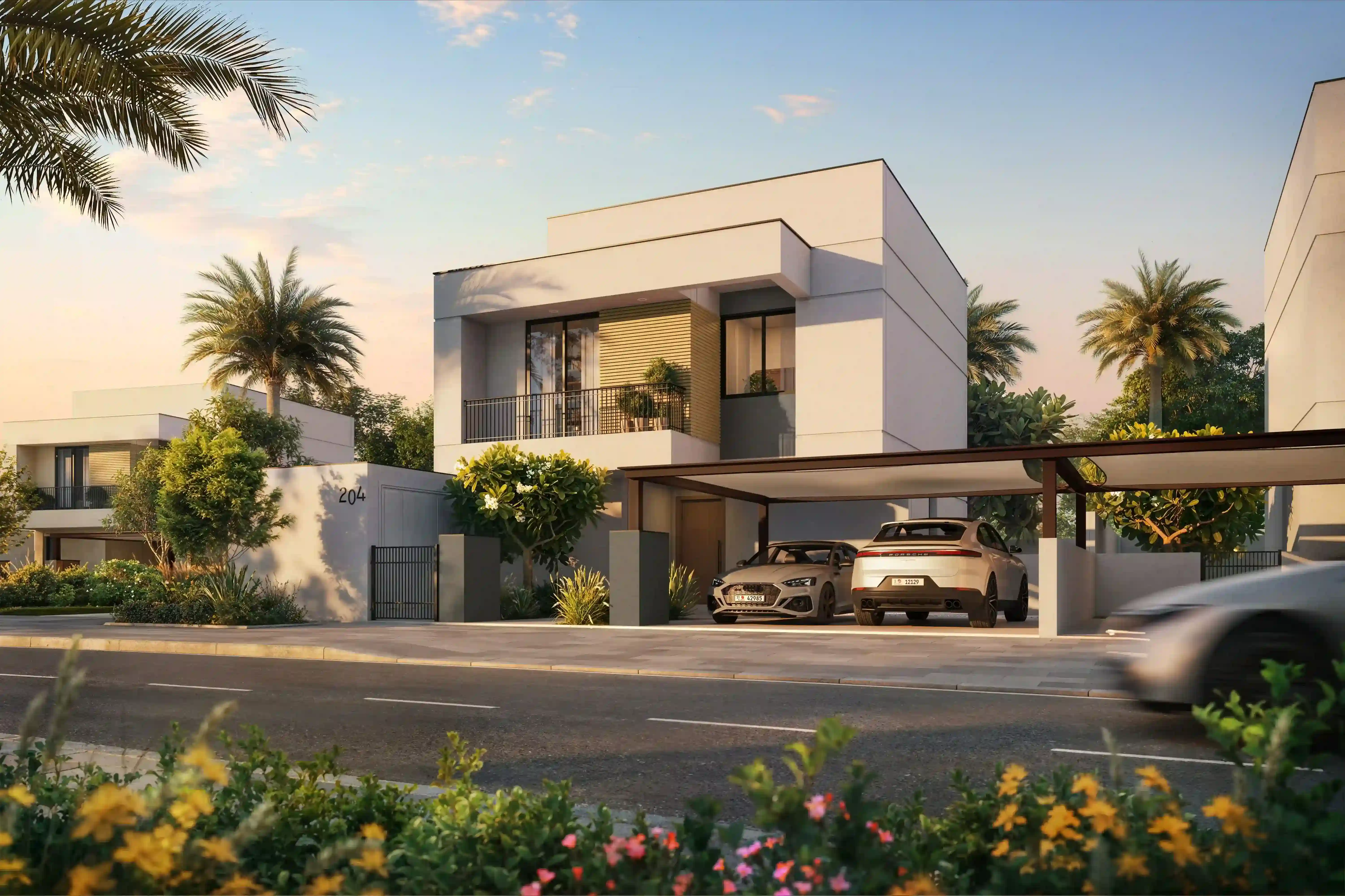 Family villas at Greenwoods by Aldar