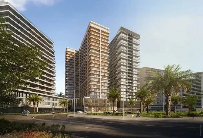 Dubai Creek waterfront view at Binghatti Starfall Al Jadaf
