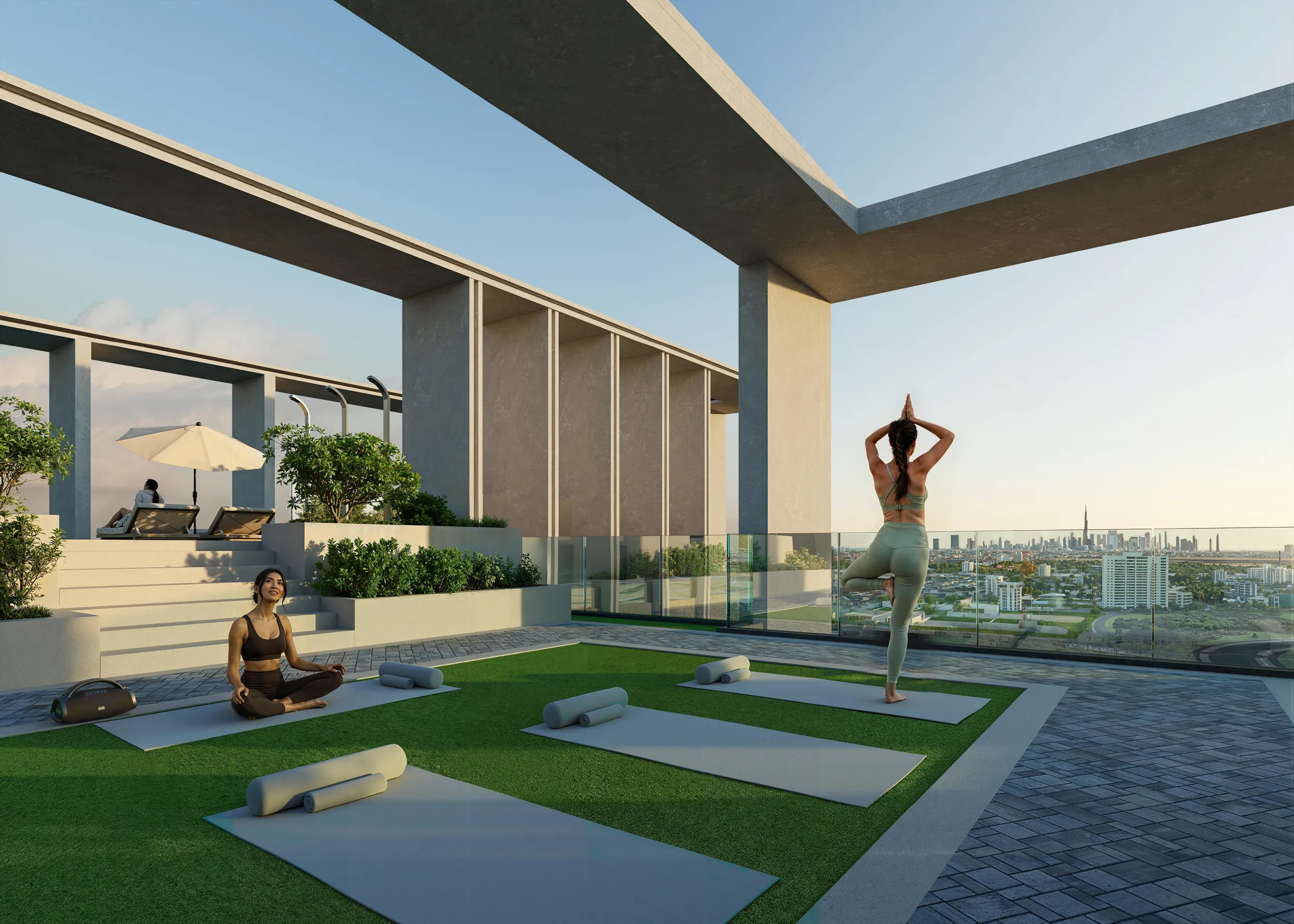 Wellness pool at Kore by Imtiaz